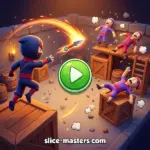 Ninja vs Ragdolls: Sharp Knife